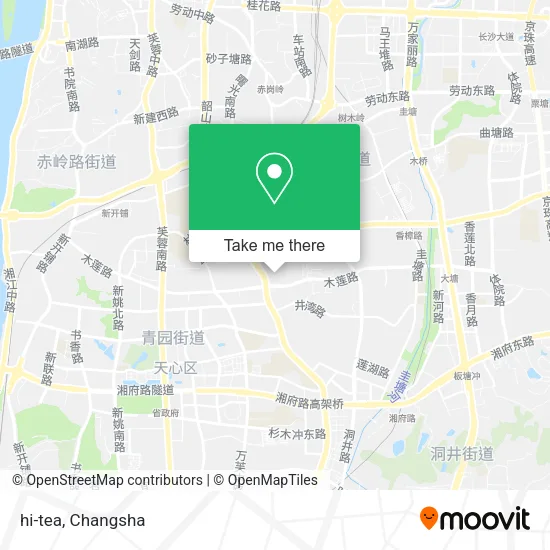 hi-tea map