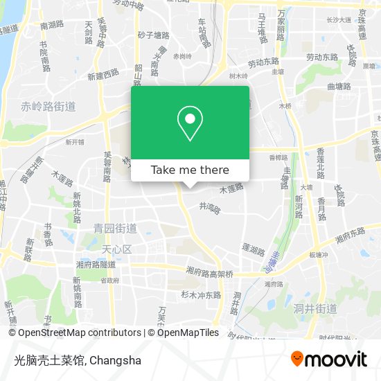 光脑壳土菜馆 map