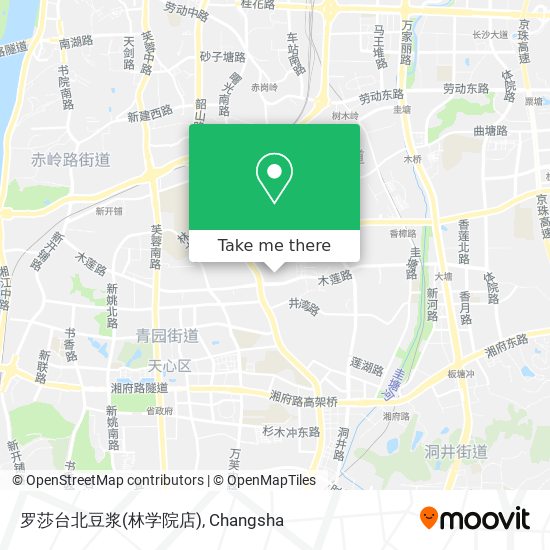 罗莎台北豆浆(林学院店) map