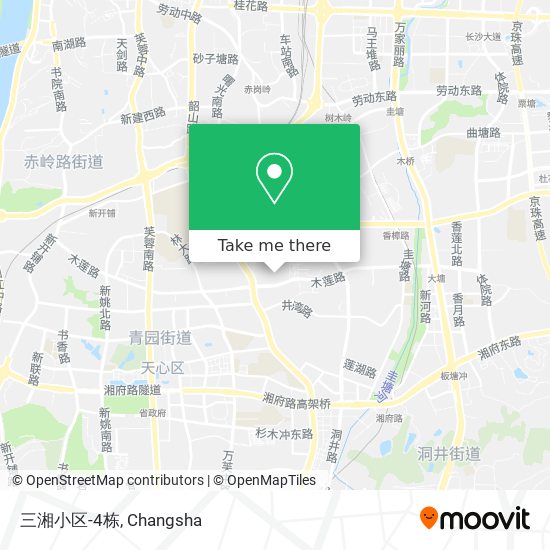 三湘小区-4栋 map