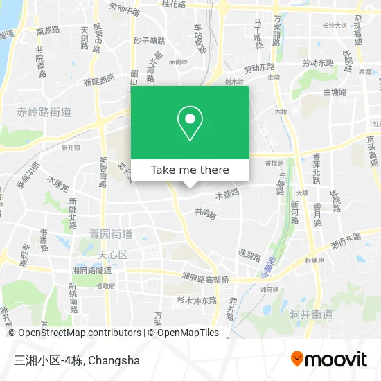 三湘小区-4栋 map
