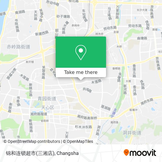 锦和连锁超市(三湘店) map