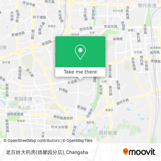 老百姓大药房(德馨园分店) map