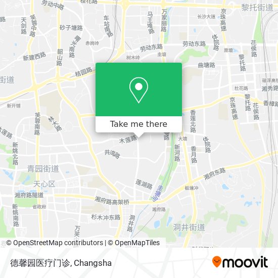 德馨园医疗门诊 map