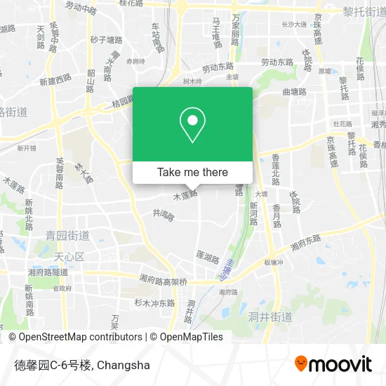 德馨园C-6号楼 map