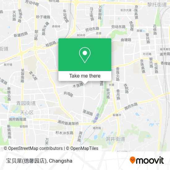 宝贝屋(德馨园店) map
