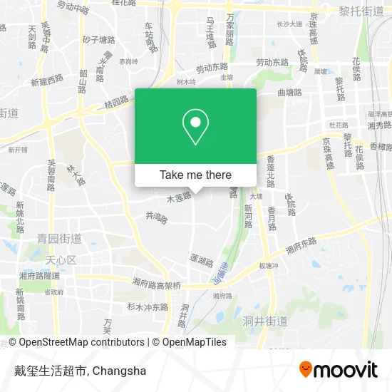 戴玺生活超市 map