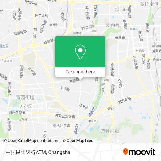 中国民生银行ATM map