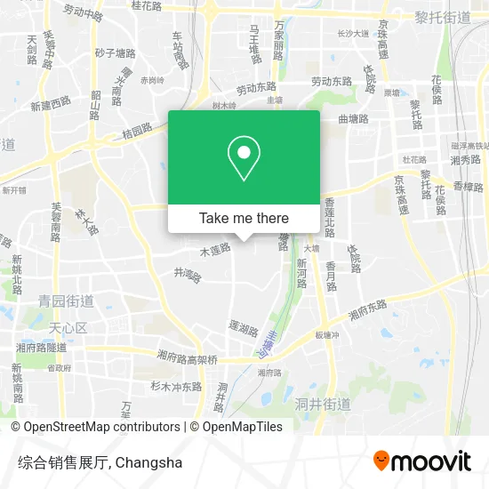 综合销售展厅 map