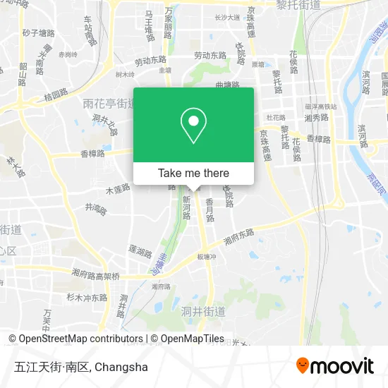 五江天街·南区 map