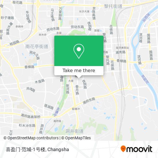 喜盈门·范城-1号楼 map