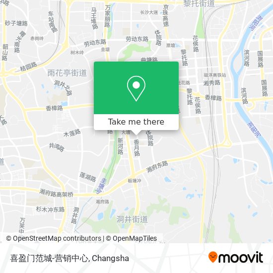 喜盈门范城-营销中心 map
