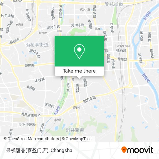 果栈甜品(喜盈门店) map