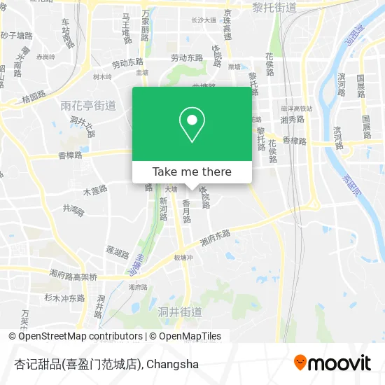 杏记甜品(喜盈门范城店) map