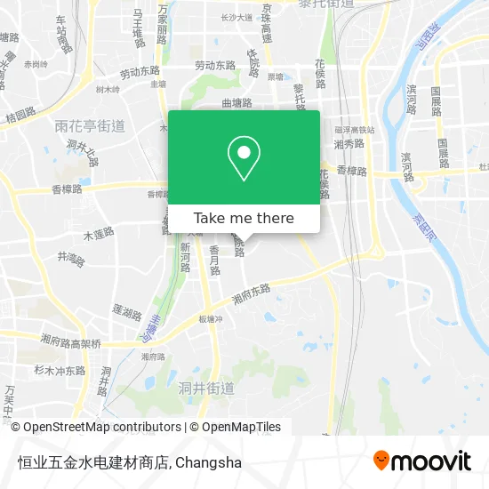 恒业五金水电建材商店 map