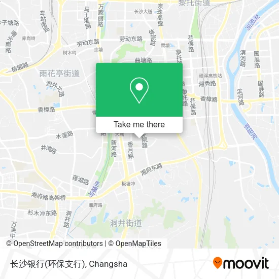 长沙银行(环保支行) map