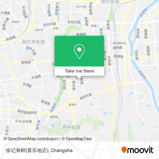 徐记海鲜(喜乐地店) map
