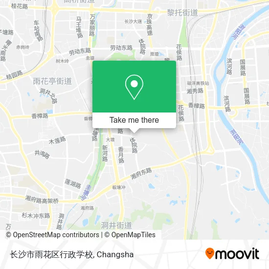 长沙市雨花区行政学校 map