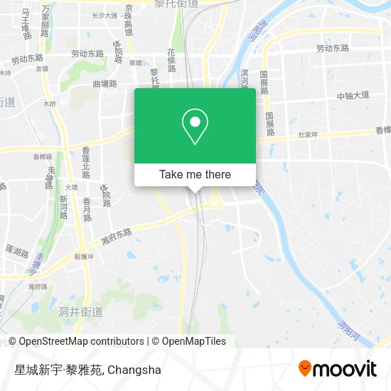 星城新宇·黎雅苑 map