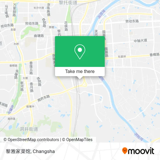 黎雅家菜馆 map