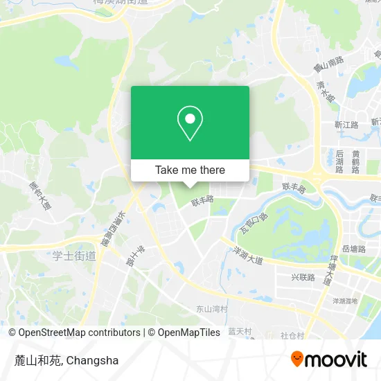 麓山和苑 map