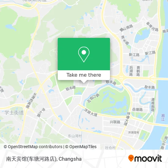 南天宾馆(车塘河路店) map
