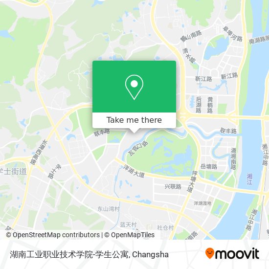 湖南工业职业技术学院-学生公寓 map