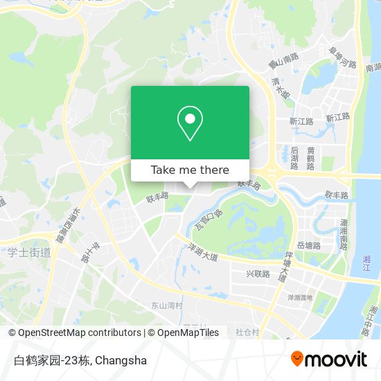 白鹤家园-23栋 map