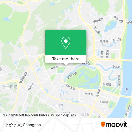 平价水果 map