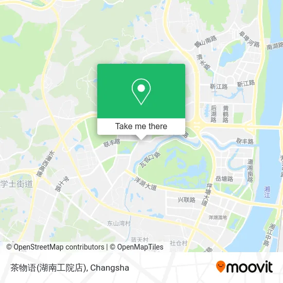 茶物语(湖南工院店) map