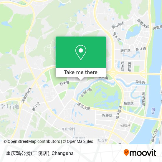 重庆鸡公煲(工院店) map