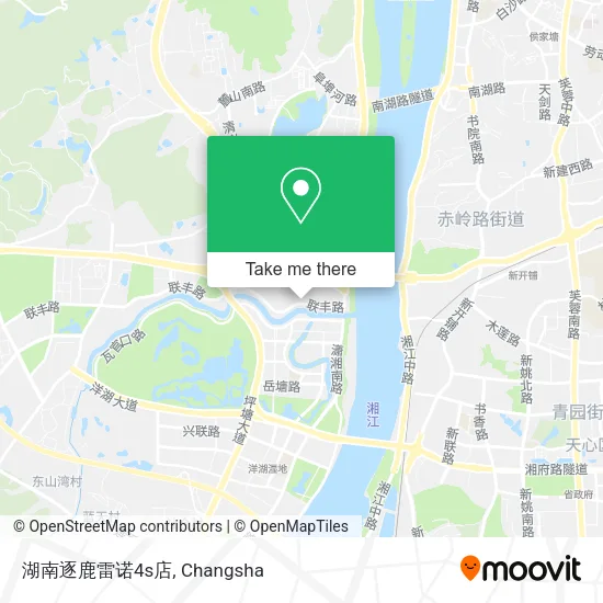 湖南逐鹿雷诺4s店 map