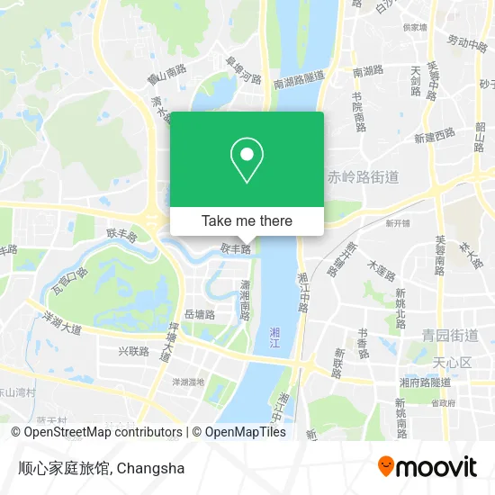 顺心家庭旅馆 map
