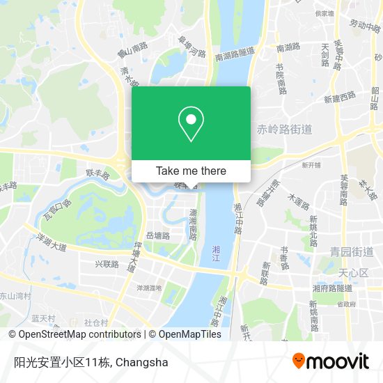 阳光安置小区11栋 map