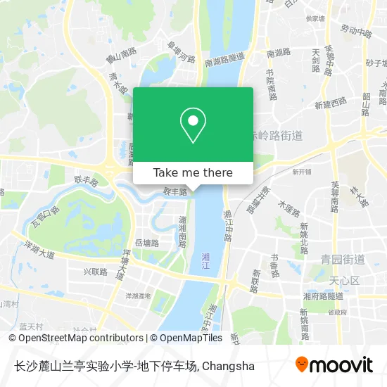 长沙麓山兰亭实验小学-地下停车场 map