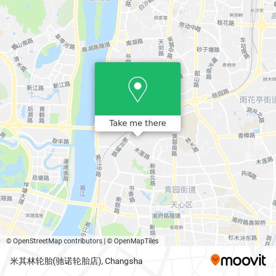 米其林轮胎(驰诺轮胎店) map