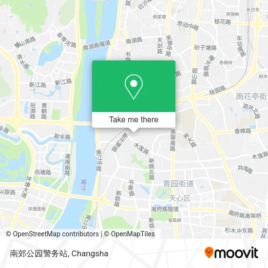 南郊公园警务站 map
