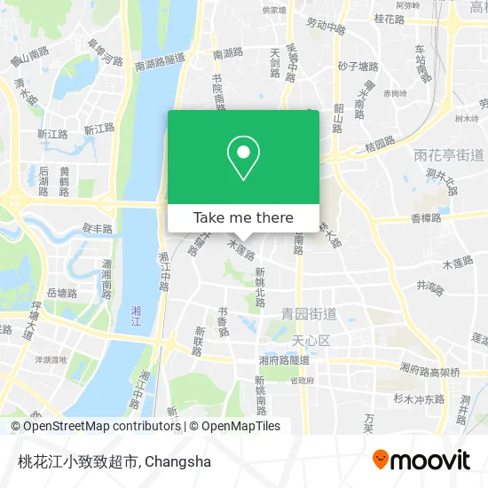 桃花江小致致超市 map