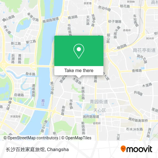 长沙百姓家庭旅馆 map