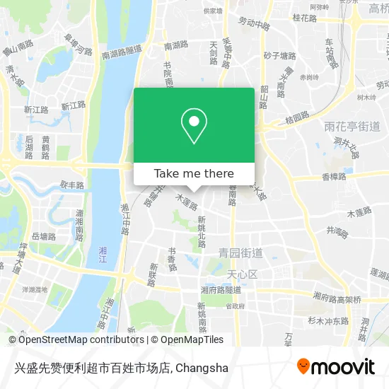 兴盛先赞便利超市百姓市场店 map