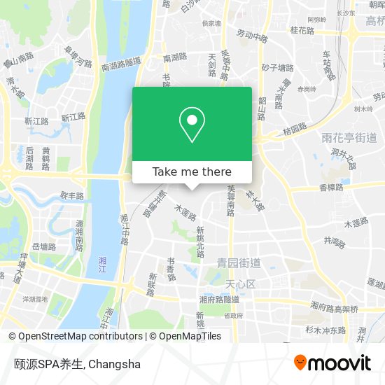 颐源SPA养生 map