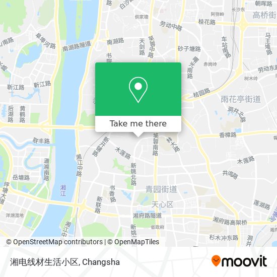 湘电线材生活小区 map