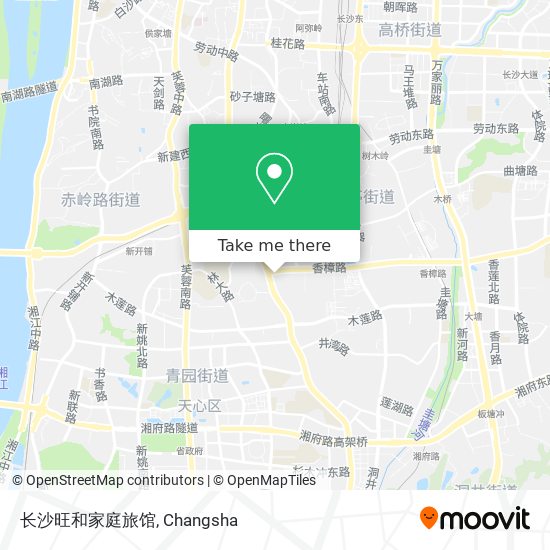 长沙旺和家庭旅馆 map