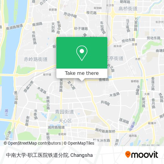 中南大学-职工医院铁道分院 map