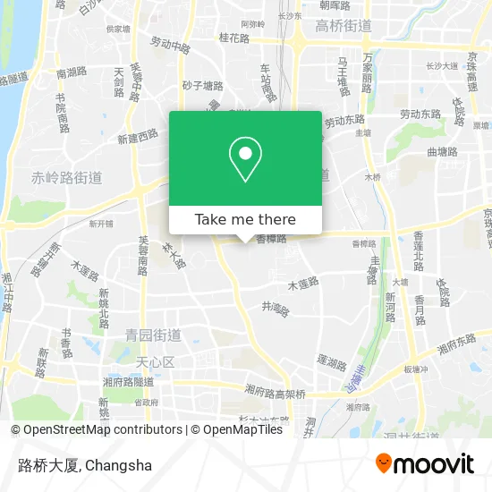 路桥大厦 map