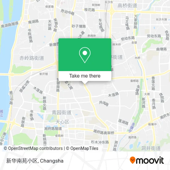 新华南苑小区 map