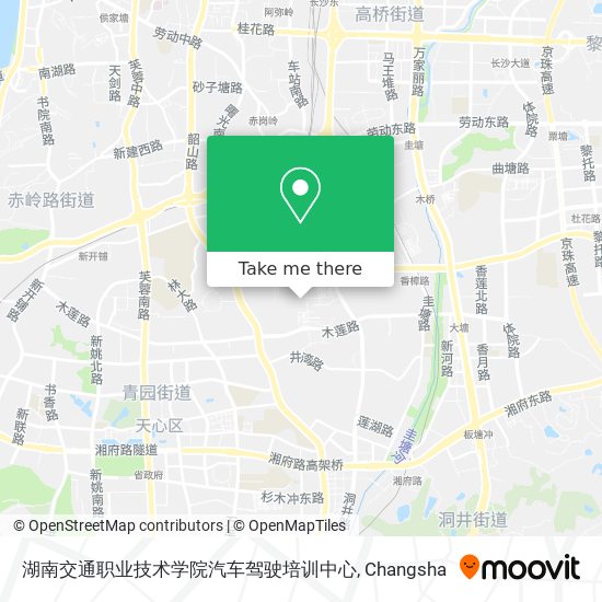 湖南交通职业技术学院汽车驾驶培训中心 map