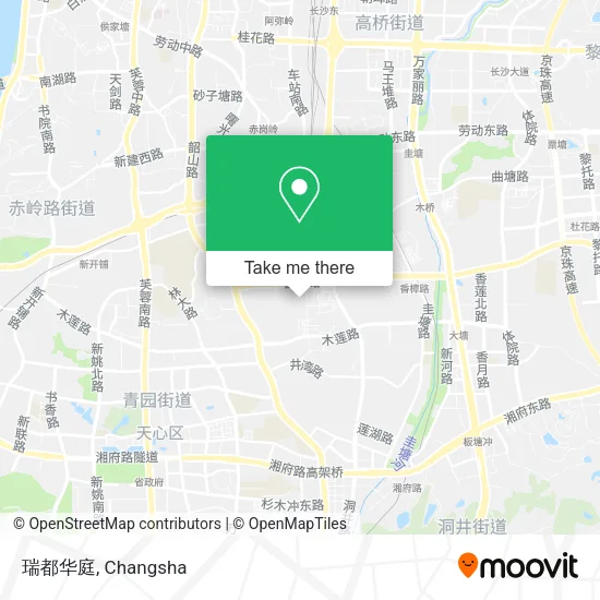 瑞都华庭 map