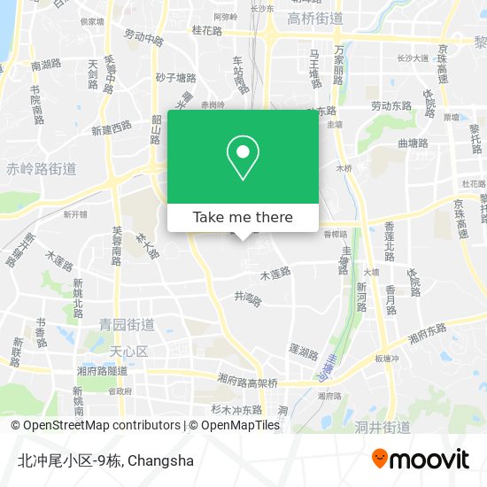 北冲尾小区-9栋 map
