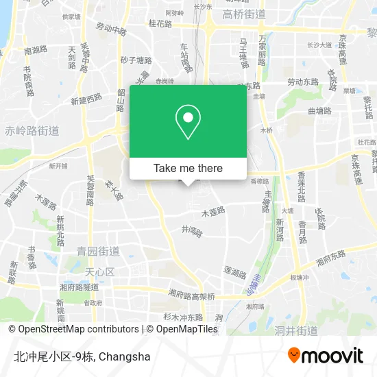 北冲尾小区-9栋 map